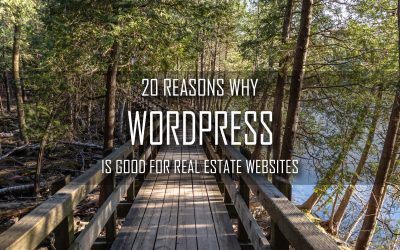 20 Reasons why WordPress is Good For Real Estate Websites